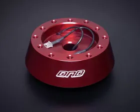 DND Performance Low Profile Red Steering Wheel Hub Kit Hyundai | Kia | Mazda 1978-2016