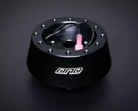DND Performance Low Profile Black Steering Wheel Hub Kit Nissan 1987-2006