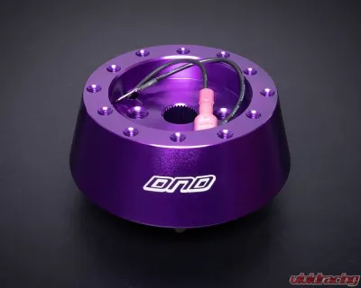 DND Performance Low Profile Purple Steering Wheel Hub Kit Nissan 1987-2006 - SH-NS1-PR