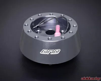 DND Performance Low Profile Silver Steering Wheel Hub Kit Nissan 1987-2006 - SH-NS1-SL