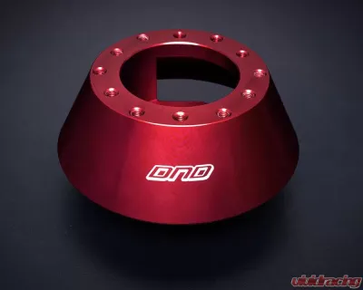DND Performance Low Profile Red Steering Wheel Hub Kit Nissan Z - SH-NS2-RD