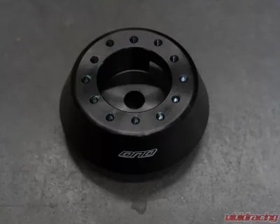 DND Performance New Low Profile Black Steering Wheel Hub Kit (Clearance 2) Nissan Z 2002+ - SH-NS3-BK-C032