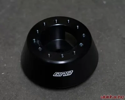 DND Performance New Low Profile Black Steering Wheel Hub Kit (Clearance 5) Nissan Z 2002+ - SH-NS3-BK-C036