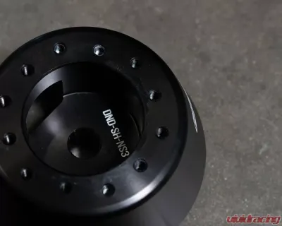 DND Performance New Low Profile Black Steering Wheel Hub Kit (Clearance 5) Nissan Z 2002+ - SH-NS3-BK-C036