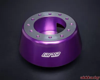DND Performance Low Profile Purple Steering Wheel Hub Kit Nissan NS3 2002+ - SH-NS3-PR