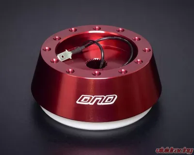 DND Performance Low Profile Red Steering Wheel Hub Kit Toyota | Lexus 1982-2005 - SH-TY1-RD