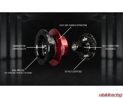 DND Performance FIA Gold Hexlock Quick Release - QR2-GD