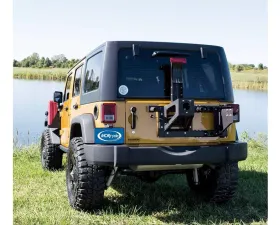 MORryde Heavy Duty Spare Tire Carrier Jeep Wrangler JK 2007-2017