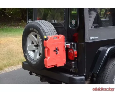 MORryde RotoPax Hinge Mount for MORryde JP54-025 TJ Hinge Jeep Wrangler TJ 1997-2006 - JP54-023