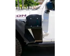 MORryde Jerry Can Side Mount - Driver's Side with Universal Tray Jeep Wrangler JL 2018+