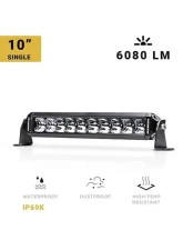 North Lights 10" Single Row Spot/Flood Combo LED Light Bar                                     - NRTH-LB-SR-10-C - Image 4
