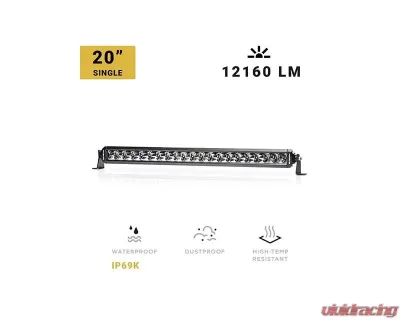 North Lights 20" Single Row Spot/Flood Combo LED Light Bar - NRTH-LB-SR-20-C