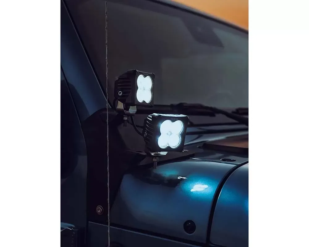 North Lights 3" Cube Pod Light w/ 2" Flood Beam LED Lights - NRTH-PD-2-F