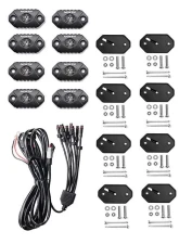 North Lights 8-Piece Blue LED Rock Light                                     - NRTH-RL-8-B - Image 2
