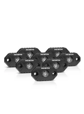 North Lights 8-Piece Green LED Rock Light                                     - NRTH-RL-8-G - Image 2
