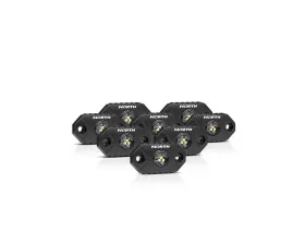 North Lights 8-Piece Bright White LED Rock Light