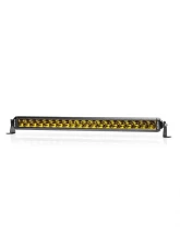 North Lights 20" Gold Amber Single Row Spot/Flood Combo LED Light Bar                                     - NRTH-LB-SR-20-A - Image 3