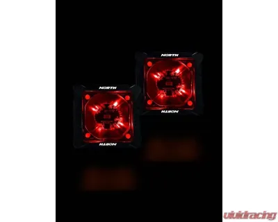 North Lights 3" RGB Cube Light w/ 2" LED Spot Beam - NRTH-PD-2-RGB