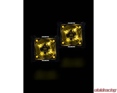 North Lights 3" RGB Cube Light w/ 2" LED Spot Beam - NRTH-PD-2-RGB