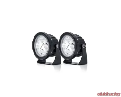North Lights 4" RGB Round Light w/ Flood Beam - NRTH-RD-4-RGB