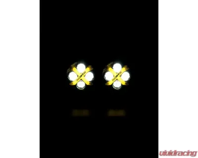 North Lights 4" RGB Round Light w/ Flood Beam - NRTH-RD-4-RGB