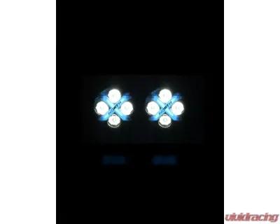North Lights 4" RGB Round Light w/ Flood Beam - NRTH-RD-4-RGB