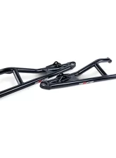 High Lifter APEXX Front Forward Upper and Lower Control Arms w/APEXX Ball Joints Preinstalled Black Can-Am Maverick X3 2017-2021                                     - HDFFA-CMX3-B-APX - Image 2