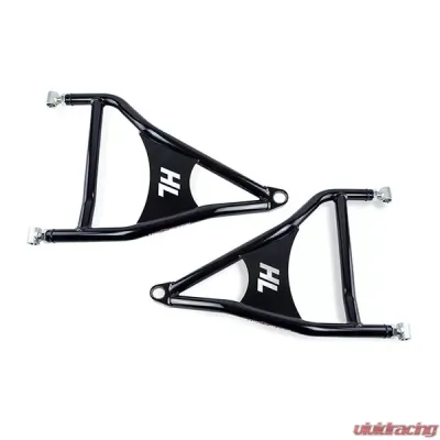 High Lifter APEXX Front Forward Upper and Lower Control Arms w/APEXX Ball Joints Preinstalled Black Can-Am Maverick X3 2017-2021 - HDFFA-CMX3-B-APX