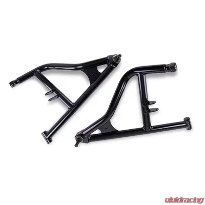 High Lifter APEXX Black APEXX Front Forward Upper and Lower Control Arms w/Preinstalled APEXX Ball Joints Polaris RZR XP 1000 2017-2022 - HDFFA-RZR1-1-B-APX