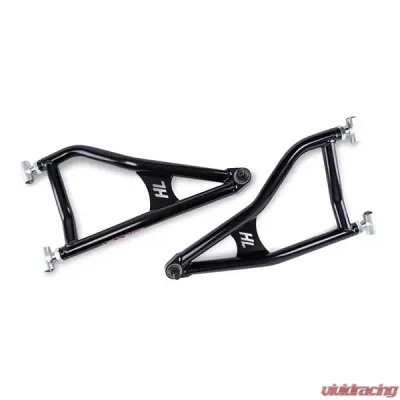 High Lifter APEXX Black APEXX Front Forward Upper and Lower Control Arms w/Preinstalled APEXX Ball Joints Polaris RZR XP 1000 2017-2022 - HDFFA-RZR1-1-B-APX