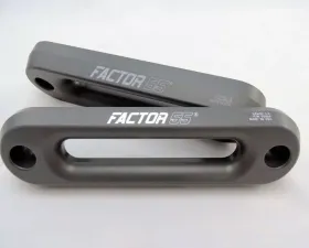 Factor 55 Hawse Fairlead 1 Inch Thick Gun Metal Gray