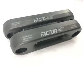 Factor 55 XTV Hawse Fairlead 4.875 Inch Powersports Gun Metal Gray UTV | ATV
