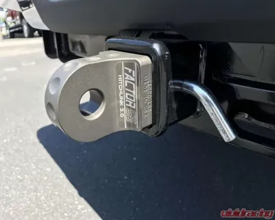 Factor 55 HitchLink 3.0 Reciever Shackle Mount 3 Inch Receivers Anodized Gray - 00027-06