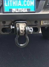 Factor 55 HitchLink 3.0 Reciever Shackle Mount 3 Inch Receivers Anodized Gray                                     - 00027-06 - Image 4