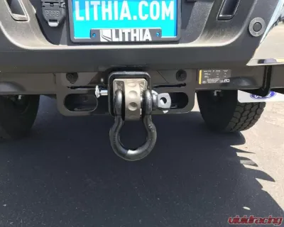 Factor 55 HitchLink 3.0 Reciever Shackle Mount 3 Inch Receivers Anodized Gray - 00027-06
