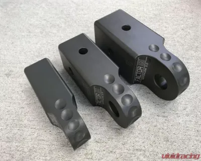 Factor 55 HitchLink 3.0 Reciever Shackle Mount 3 Inch Receivers Anodized Gray - 00027-06
