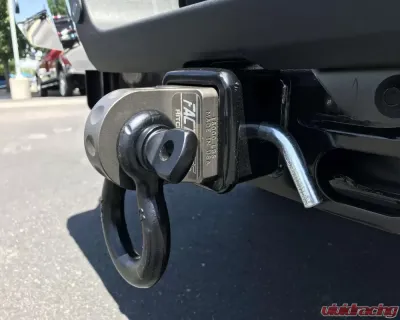 Factor 55 HitchLink 3.0 Reciever Shackle Mount 3 Inch Receivers Anodized Gray - 00027-06