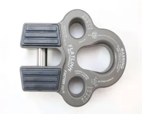 Factor 55 Flatlink Winch Line Shackle Mount Foldable Multimount Gray