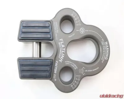 Factor 55 Flatlink Winch Line Shackle Mount Foldable Multimount Gray - 00225-06
