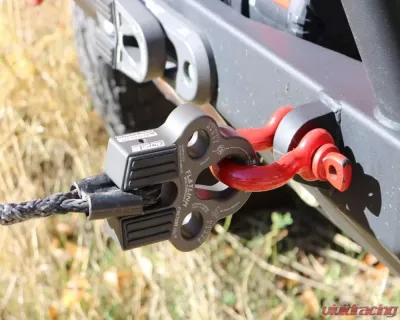 Factor 55 Flatlink Winch Line Shackle Mount Foldable Multimount Gray - 00225-06