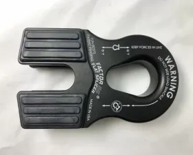 Factor 55 Winch Line Shackle Mount Splice On Foldable Black