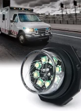 Xprite White Conceal Series LED Hide-A-Way Emergency Strobe Light                                     - 52014-W - Image 2