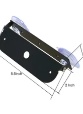 Xprite G2 Bracket For 4 LED 4w Surface Mount Deck Dash Grille Strobe Light                                     - 52025-BRACKET-G2 - Image 2