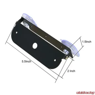 Xprite G2 Bracket For 4 LED 4w Surface Mount Deck Dash Grille Strobe Light - 52025-BRACKET-G2