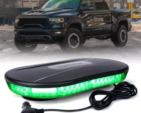 Xprite Green Delta Series 30W COB LED Rooftop Strobe Light with Magnetic Base