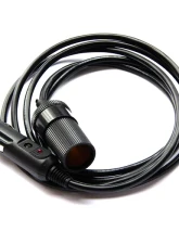Xprite 12V 6.5' Cigarette Extender Extension Cord/Cable/Wire with Cigarette Lighter Plug                                     - CIGA-EXT-001-2M - Image 2