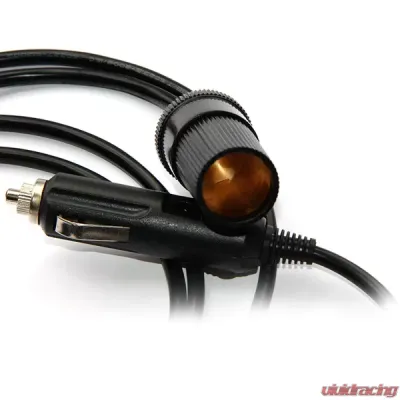 Xprite 12V 6.5' Cigarette Extender Extension Cord/Cable/Wire with Cigarette Lighter Plug - CIGA-EXT-001-2M