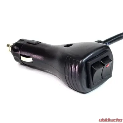 Xprite 12V 7" 3 Wire Cigarette Lighter Connector With Switches - CIGA-EXT-002-7IN