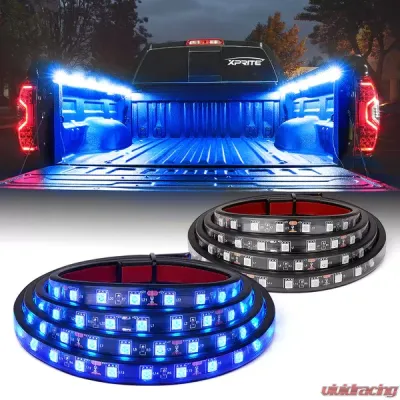 Xprite Blue Spire 2 Series LED Truck Bed Light Strips - DL-TBL-2-B