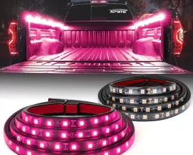Xprite Pink Spire 2 Series LED Truck Bed Light Strips